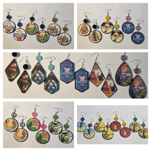 Load image into Gallery viewer, Read Across America - children's book earrings