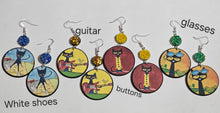 Load image into Gallery viewer, Read Across America - children's book earrings