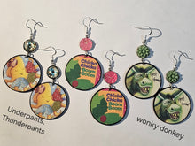 Load image into Gallery viewer, Read Across America - children's book earrings