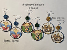 Load image into Gallery viewer, Read Across America - children's book earrings