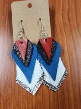 Load image into Gallery viewer, Genuine leather earrings
