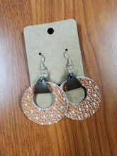 Load image into Gallery viewer, Genuine leather earrings
