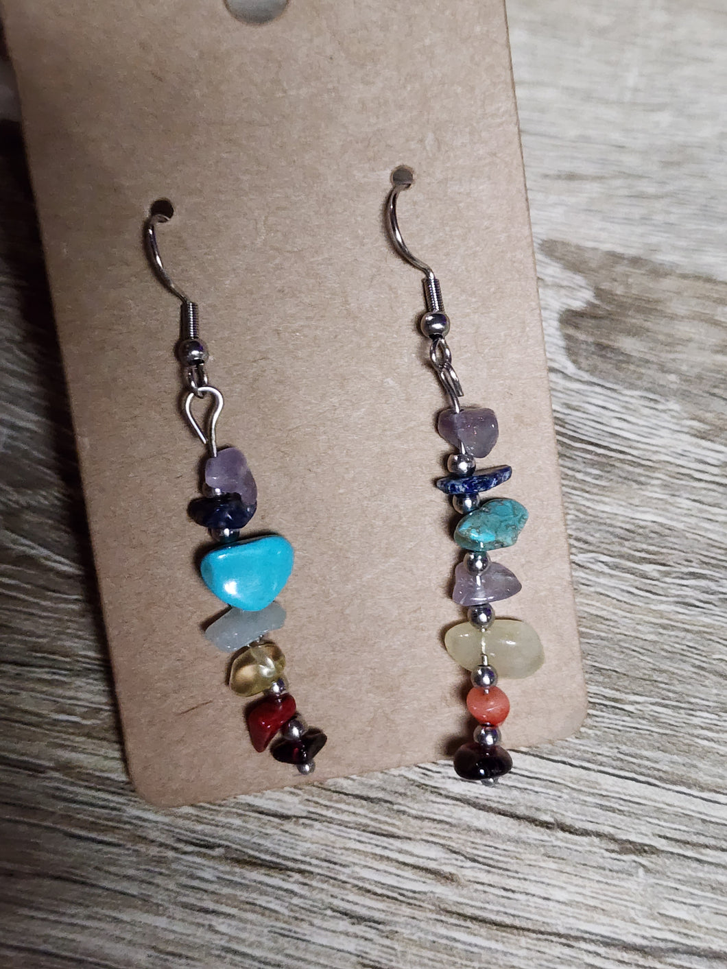 Beaded rock dangle