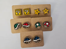 Load image into Gallery viewer, Mario earrings
