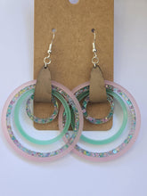 Load image into Gallery viewer, Teal, pink and glitter nesting hopes
