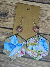 Load image into Gallery viewer, Bluebird decoupage
