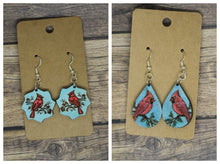 Load image into Gallery viewer, Painted wood cardinals
