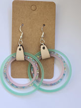 Load image into Gallery viewer, Teal, pink and glitter nesting hopes
