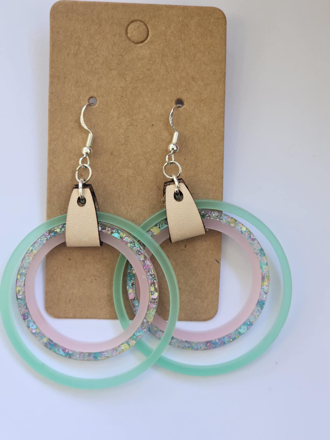 Teal, pink and glitter nesting hopes