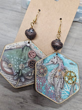 Load image into Gallery viewer, Steam punk seahorse and sting ray
