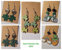 Load image into Gallery viewer, Saint Patricks Day Earrings
