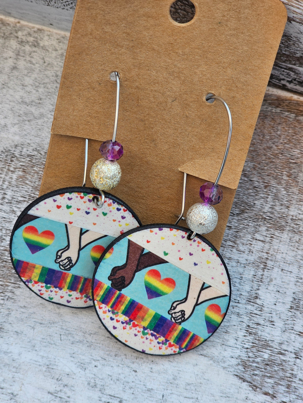 Pride washi with kidney wire