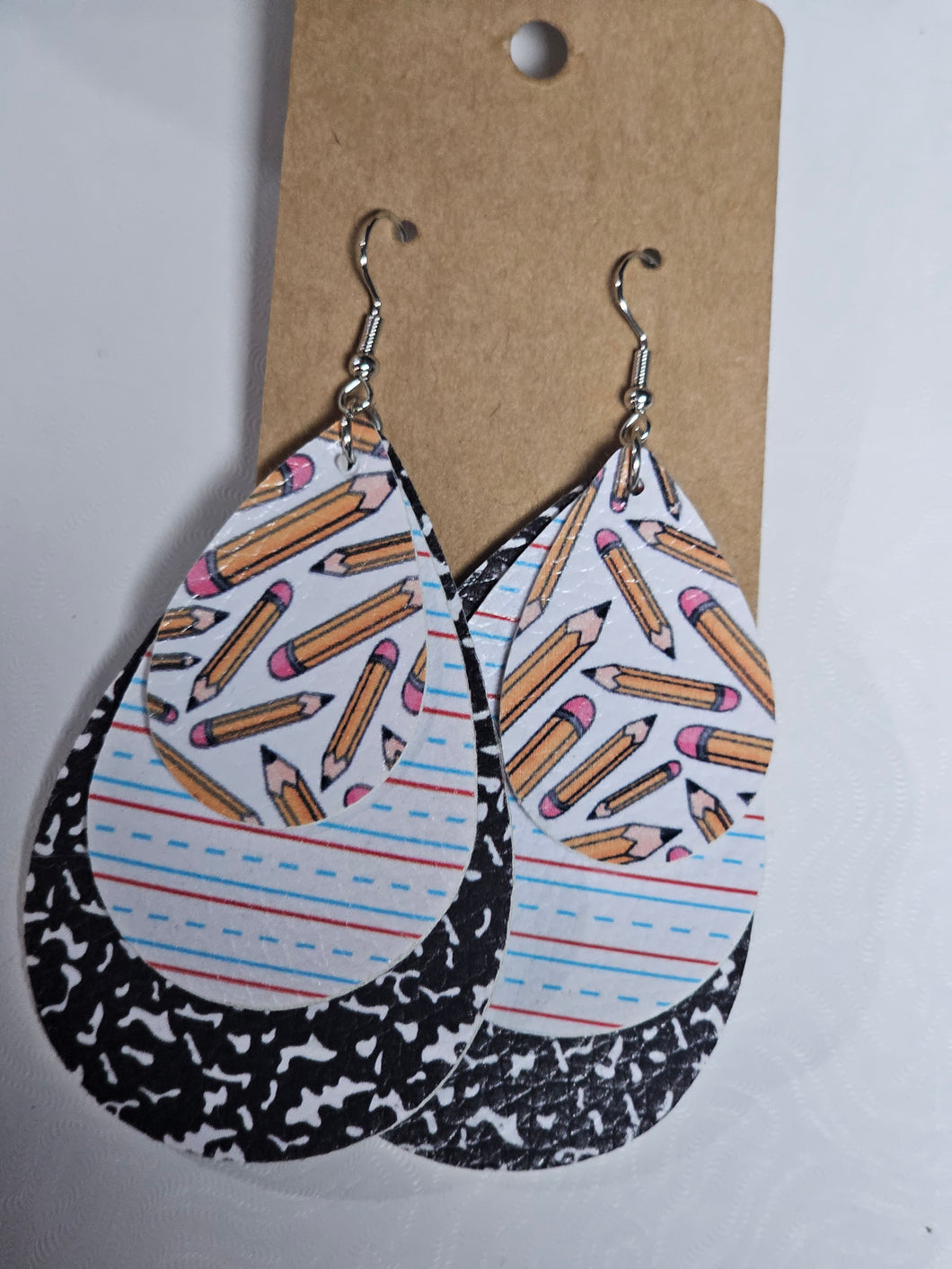 Faux leather teacher trio