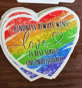 Kindness sticker - Schitts Creek