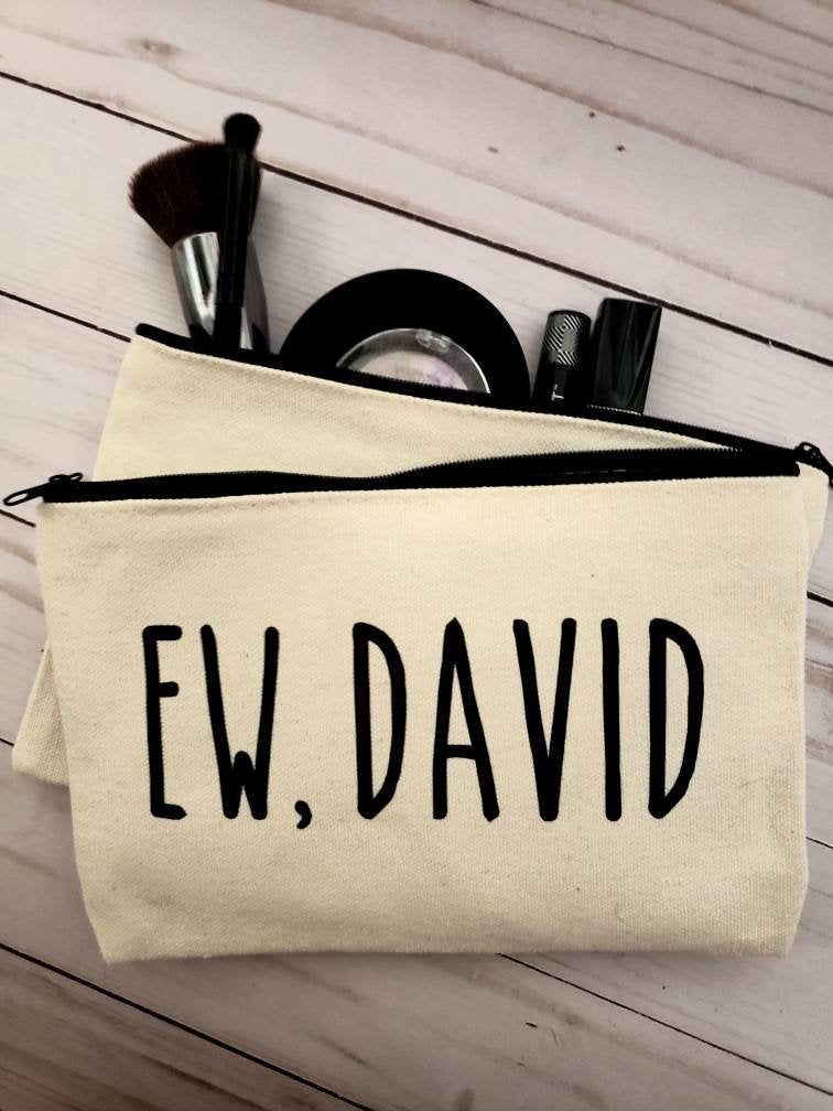 Ew, David pencil/make up bag