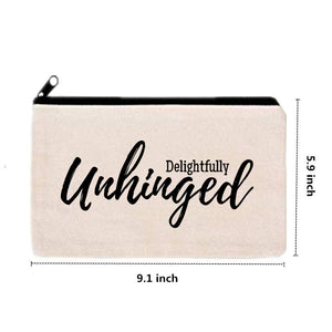 SC - Delightfully Unhinged make up bag